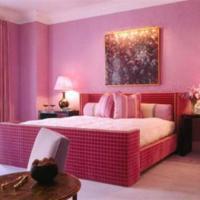 slaapkamer roze